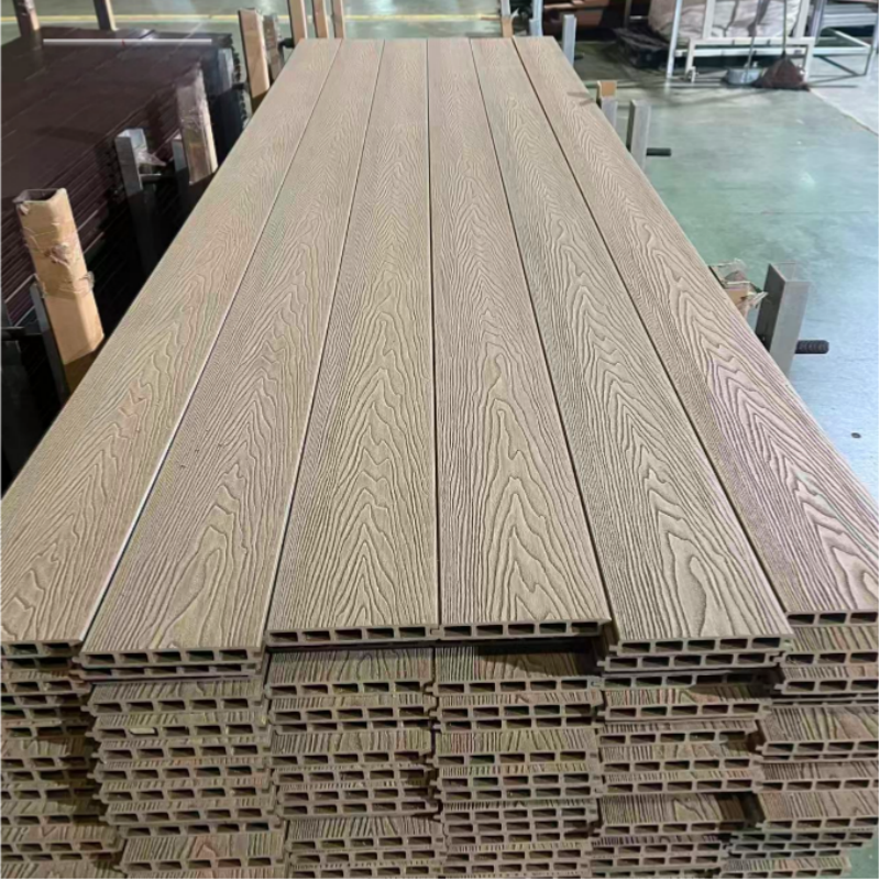 High Quality Deep Embossed Wood Plastic Composite Self-Adhesive Waterproof Flooring