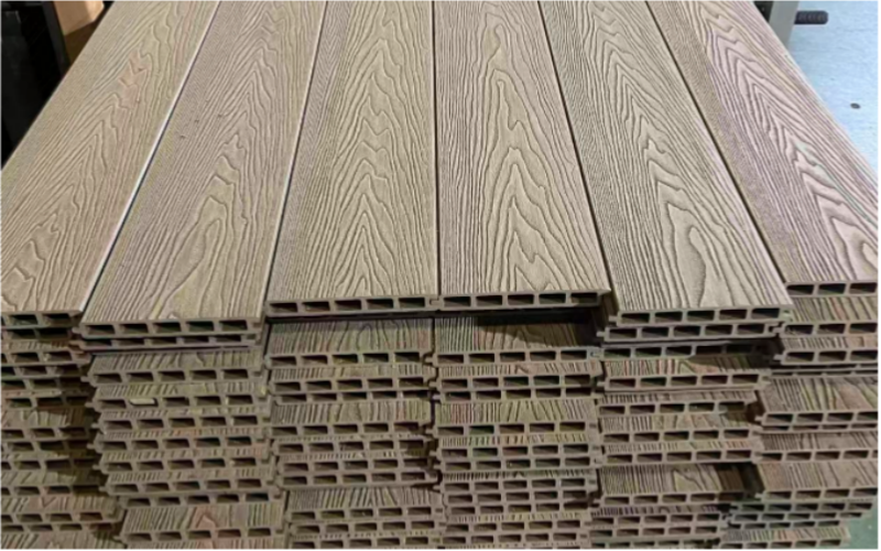 High Quality Deep Embossed Wood Plastic Composite Self-Adhesive Waterproof Flooring